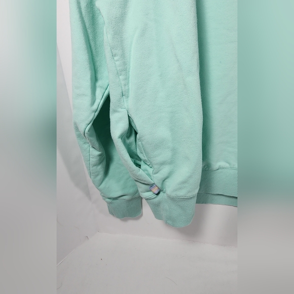 Women's FILA Crew Neck Dual Pocket Sweatshirt Size Large Seafoam Green - Picture 6 of 13